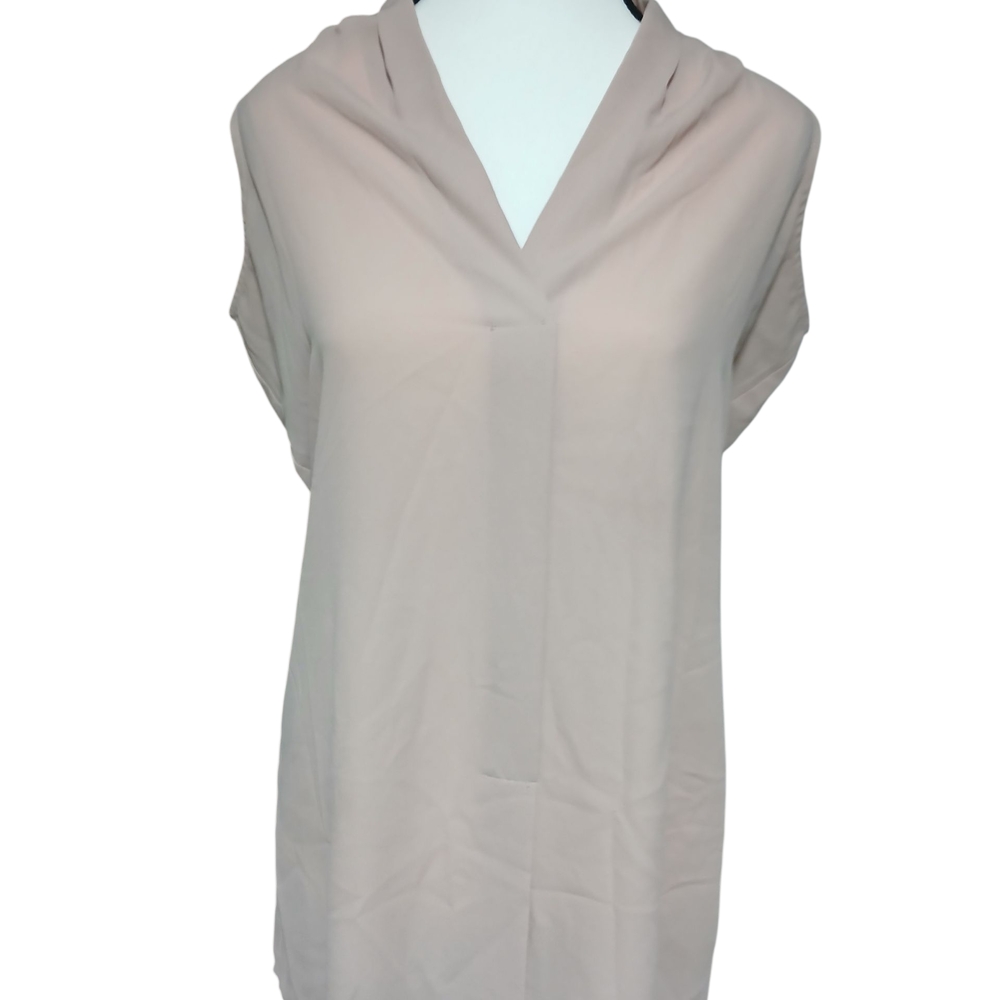 Violet & Claire Tan Relaxed  Blouse
